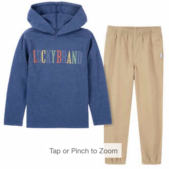 Lucky Brand kids two piece set brand new - Picture 1 of 3